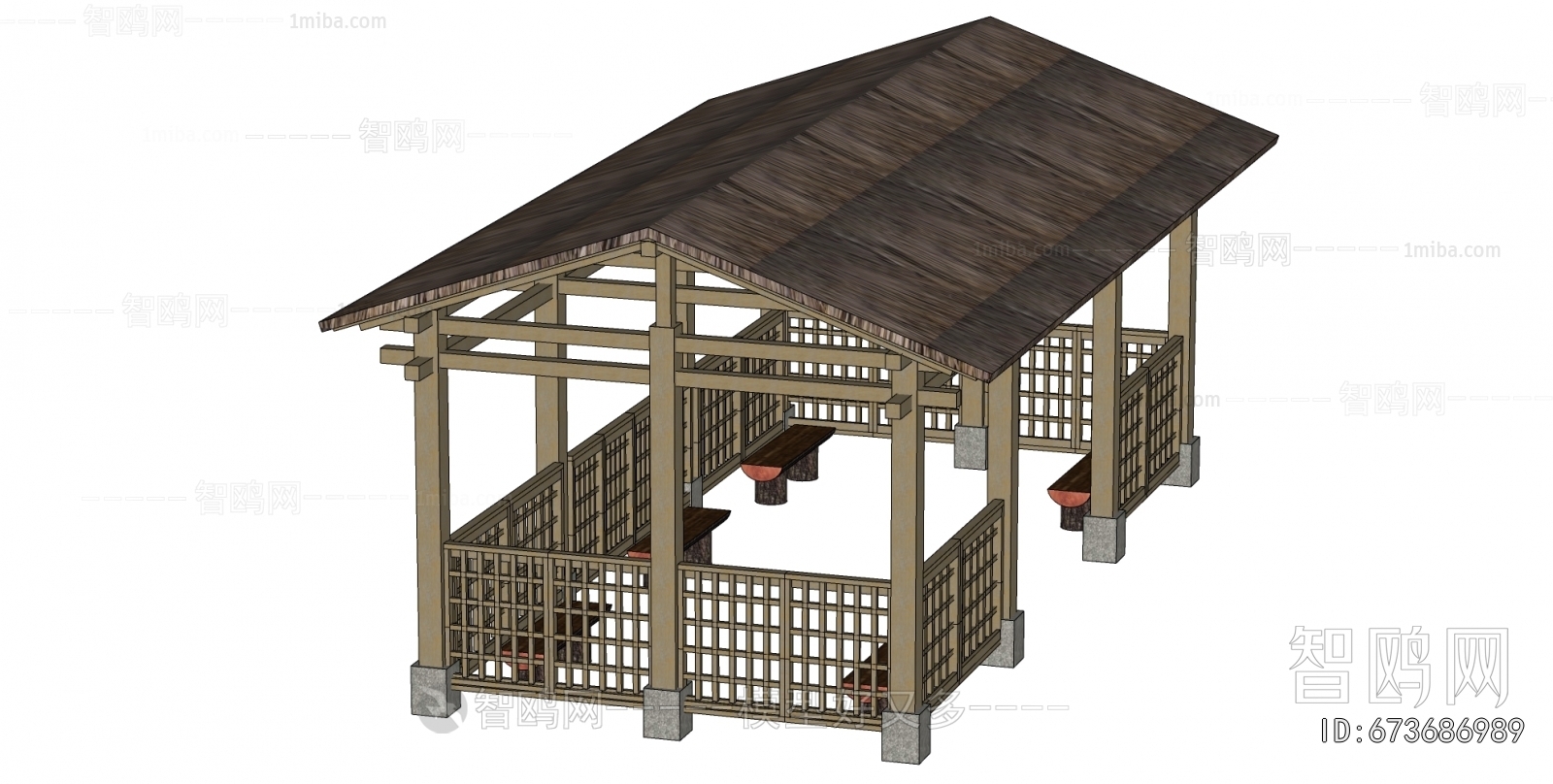 New Chinese Style Pavilion