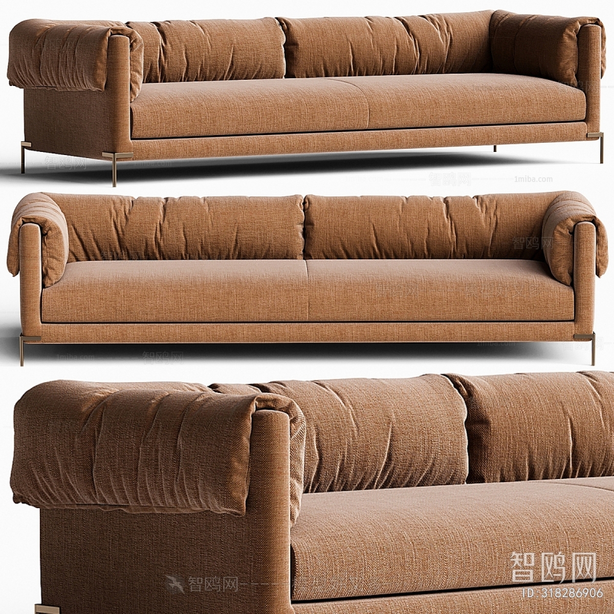 Modern Multi Person Sofa