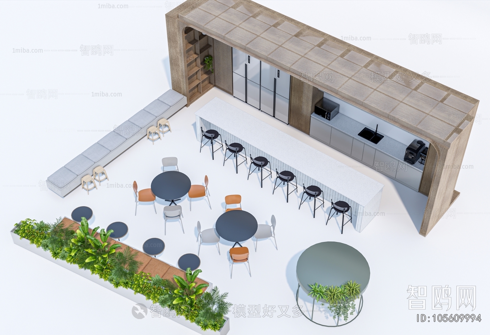 Modern Leisure Table And Chair