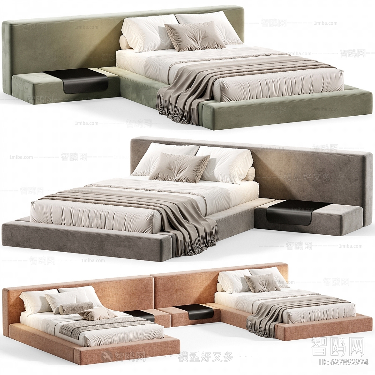 Modern Double Bed
