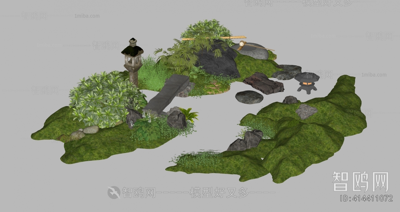 New Chinese Style Plant Landscaping