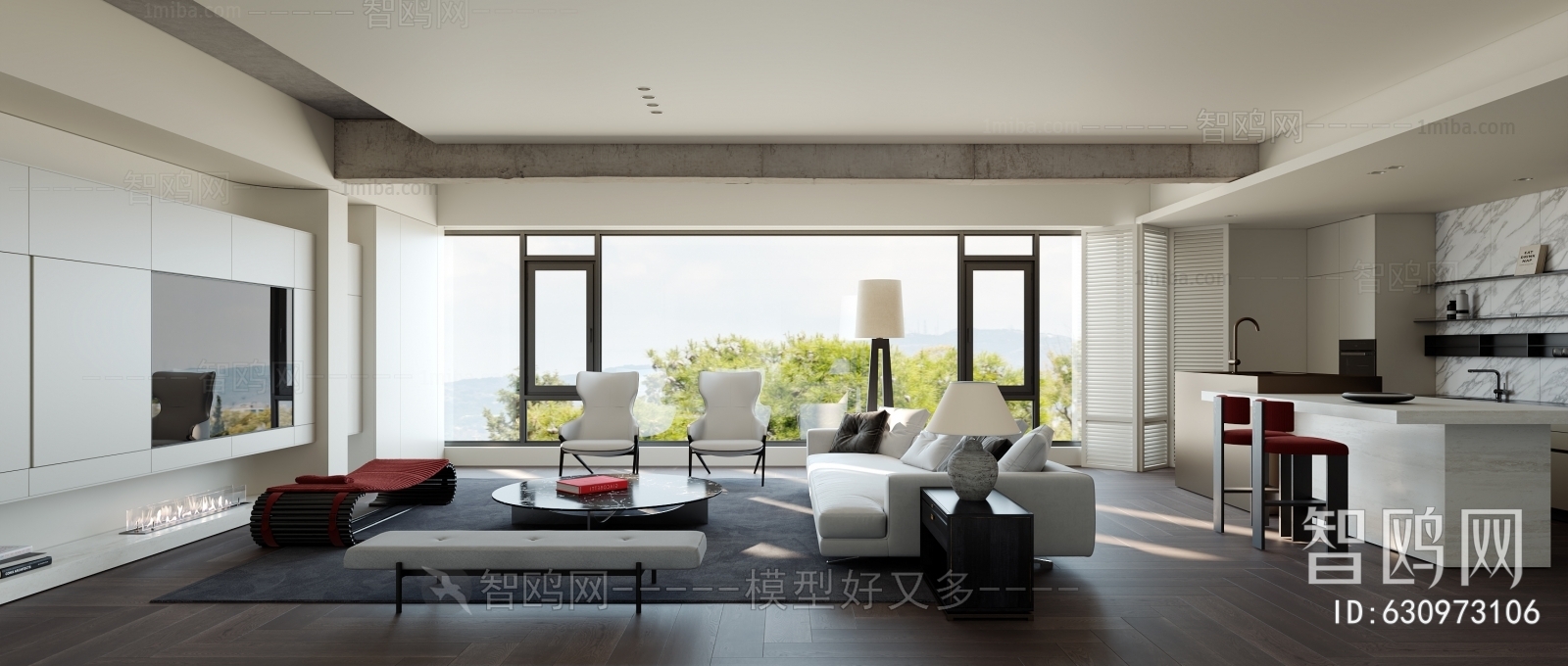 Modern A Living Room