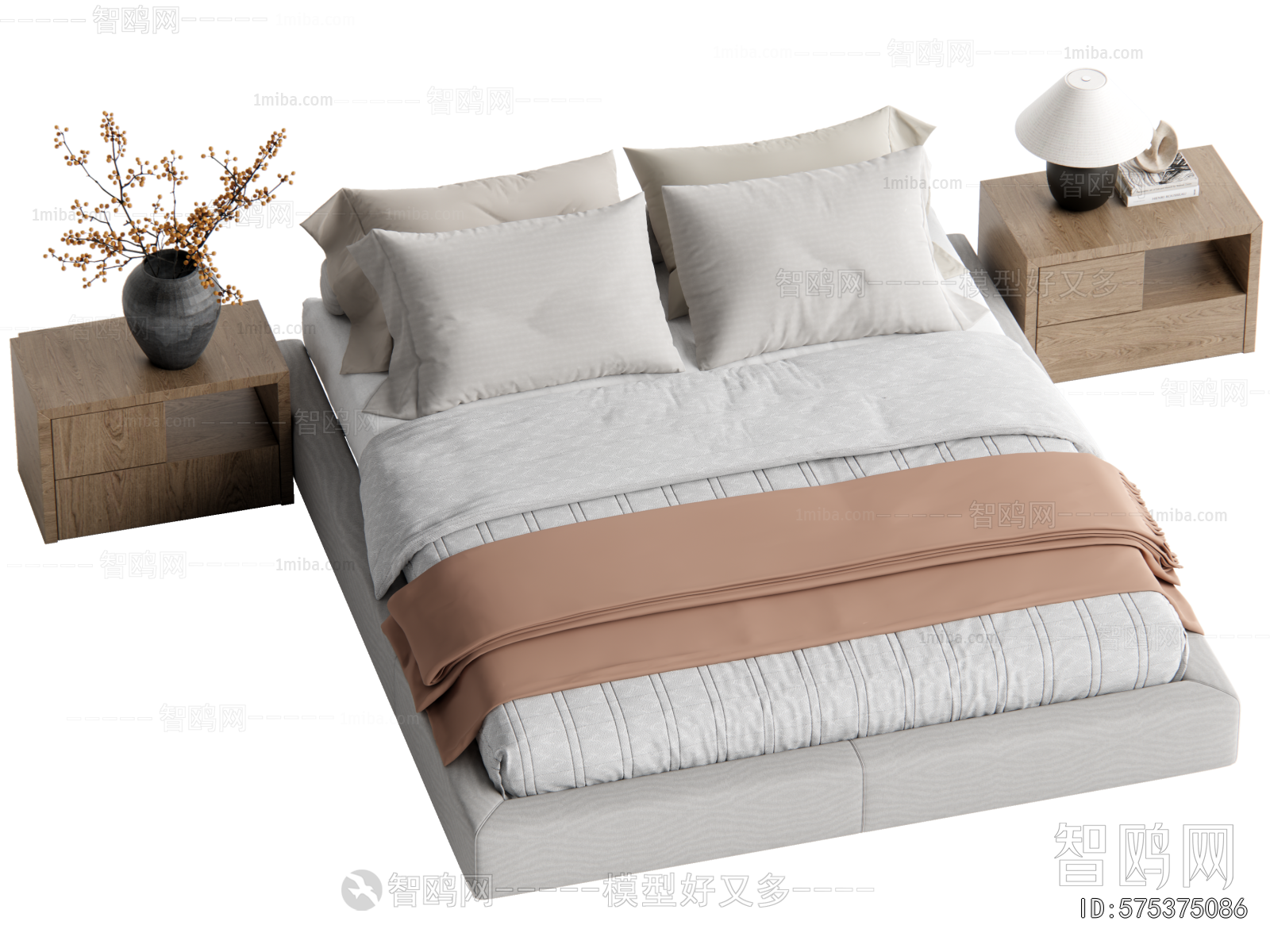 Modern Double Bed