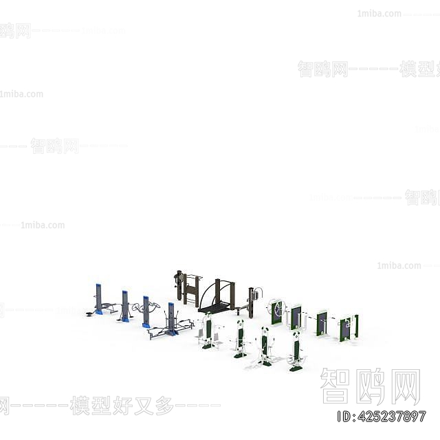 Modern Fitness Equipment