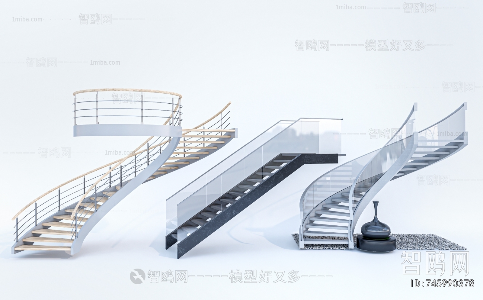 Modern Rotating Staircase