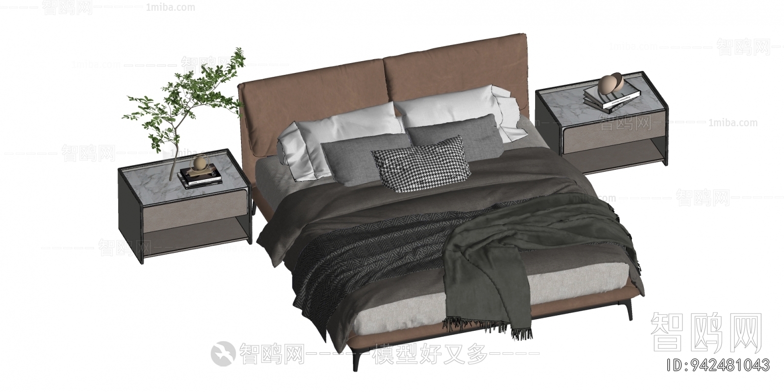 Modern Double Bed