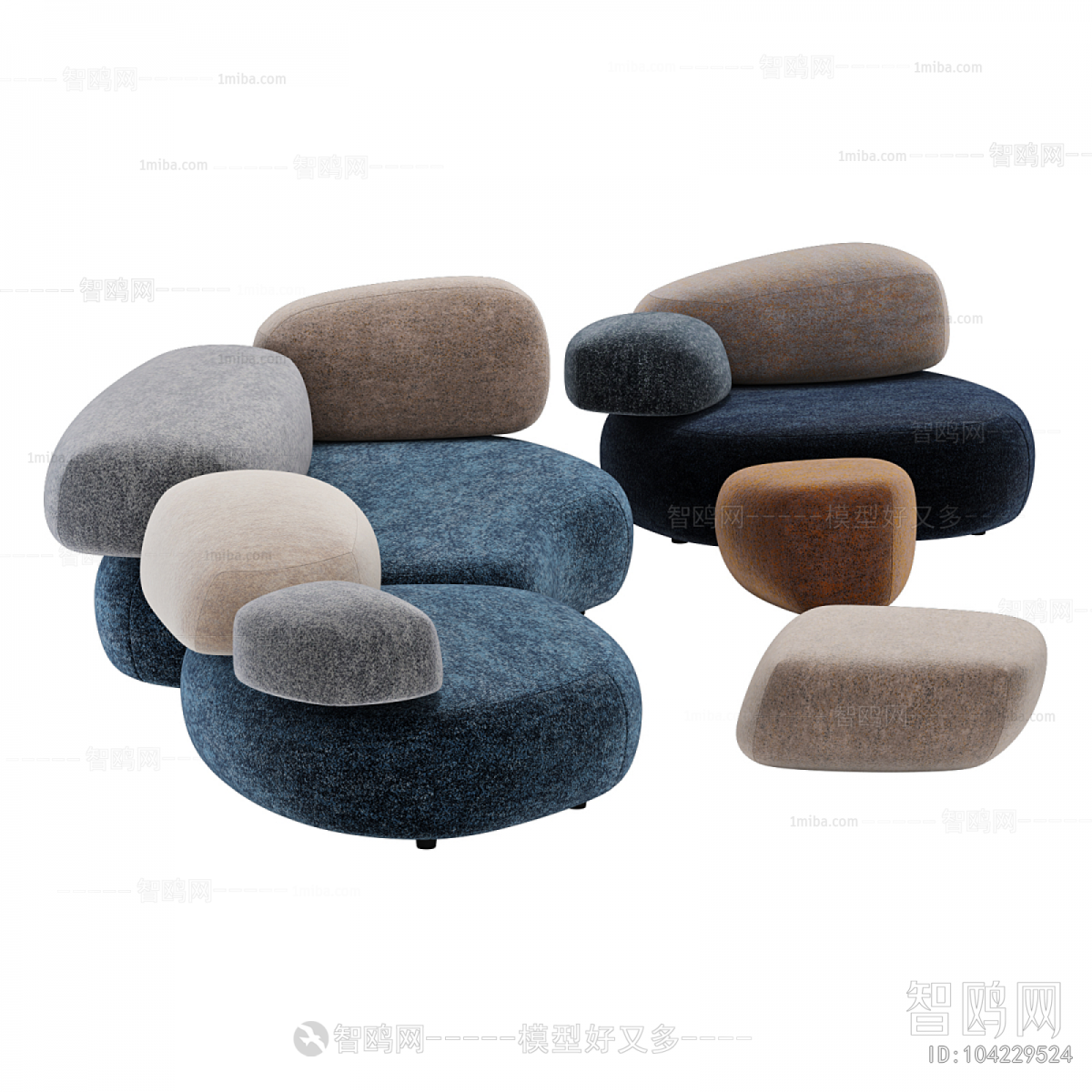 Modern Multi Person Sofa