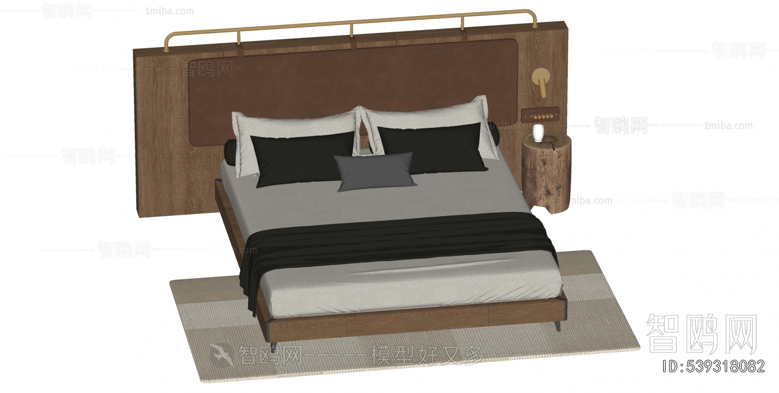 Modern Double Bed