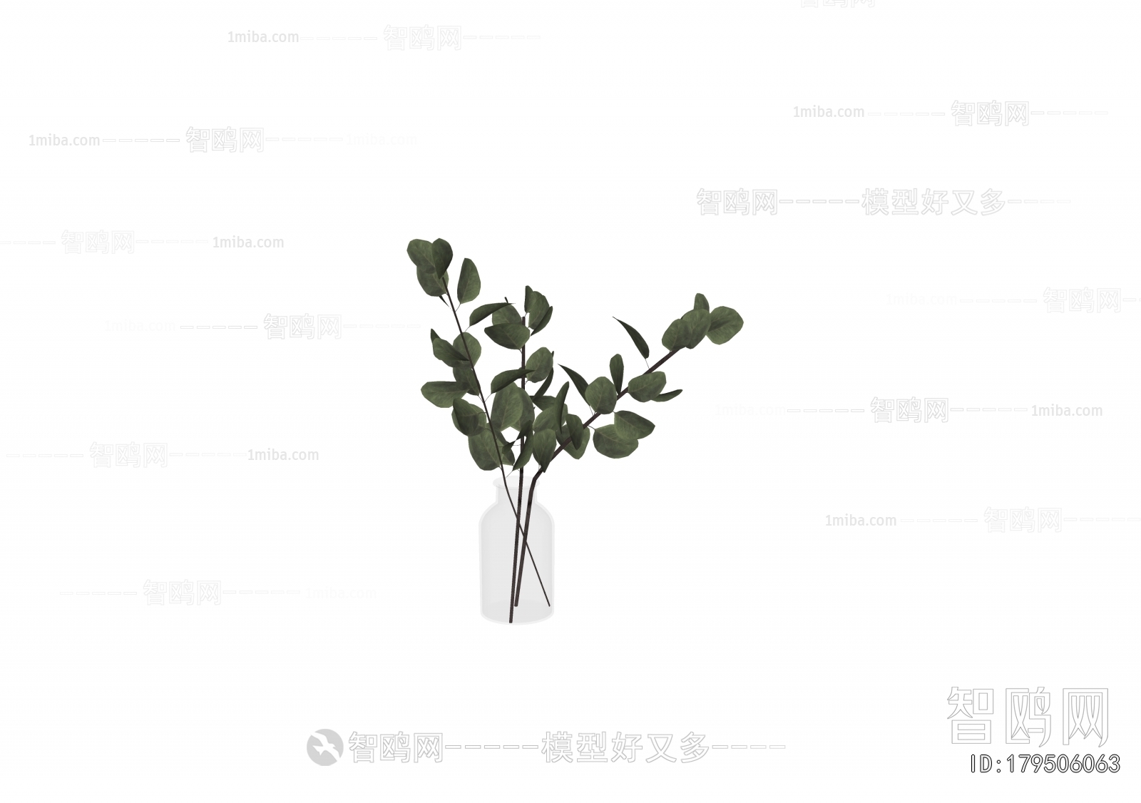 Modern Aquatic Green Plant