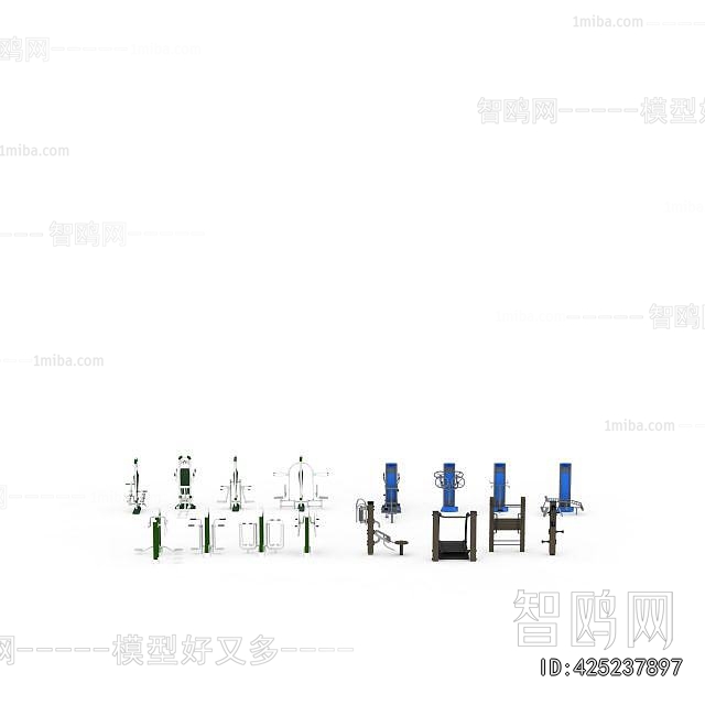 Modern Fitness Equipment