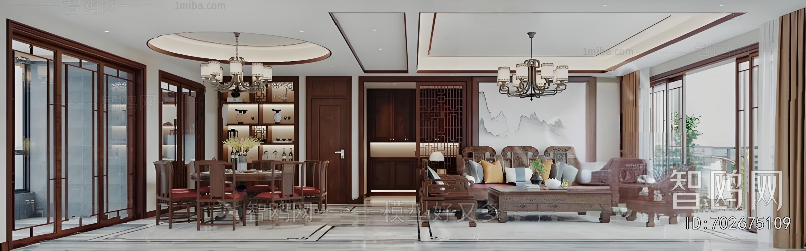 Chinese Style A Living Room