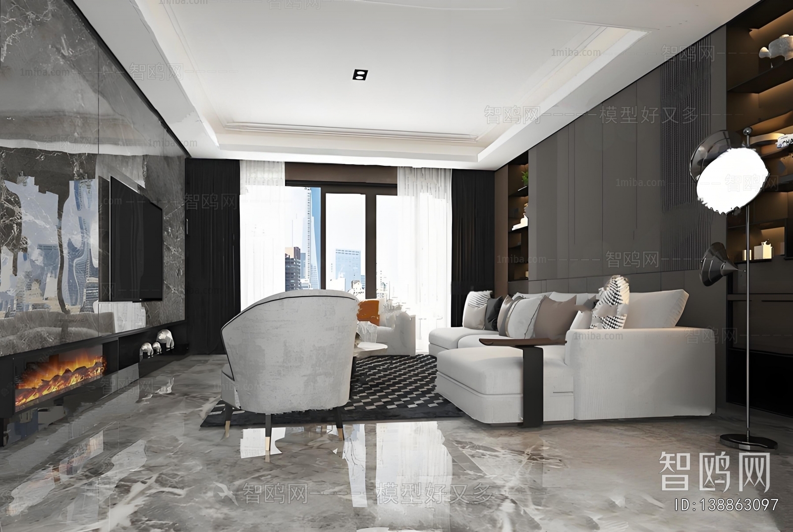 Modern A Living Room