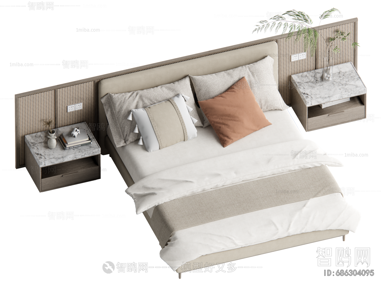 Modern Double Bed
