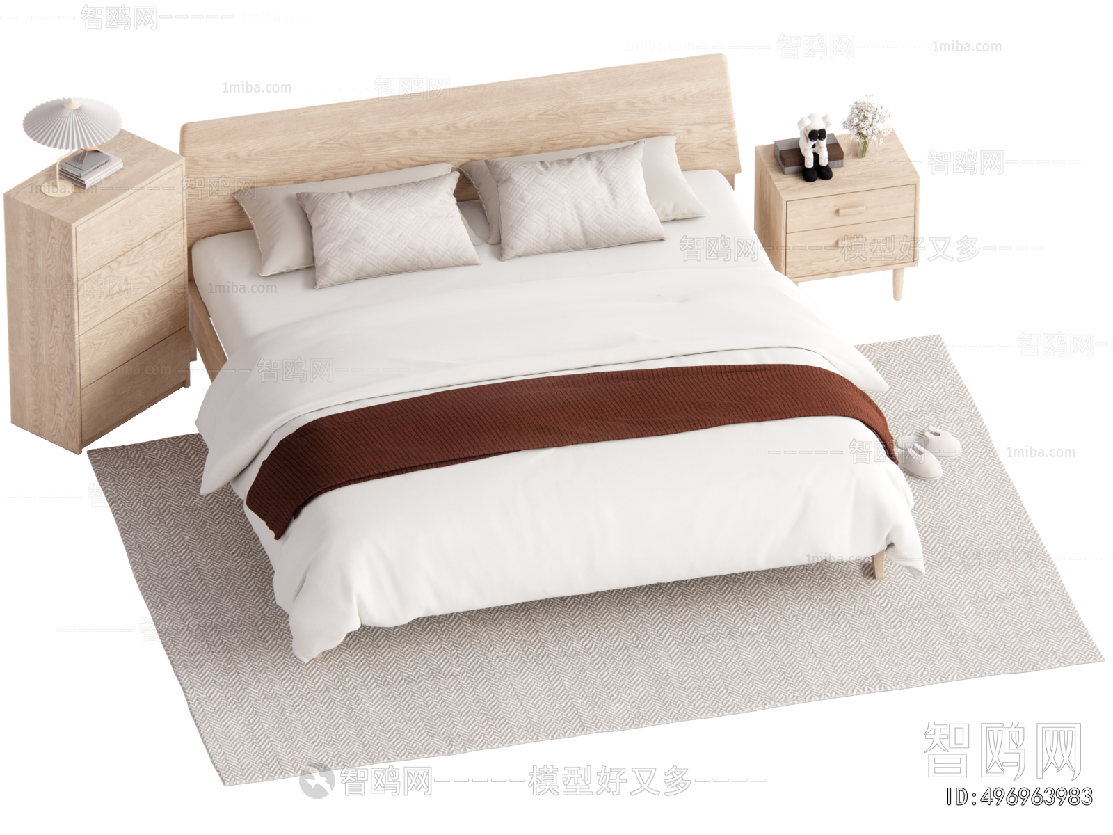 Modern Double Bed