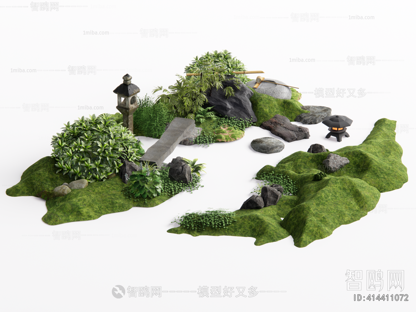 New Chinese Style Plant Landscaping