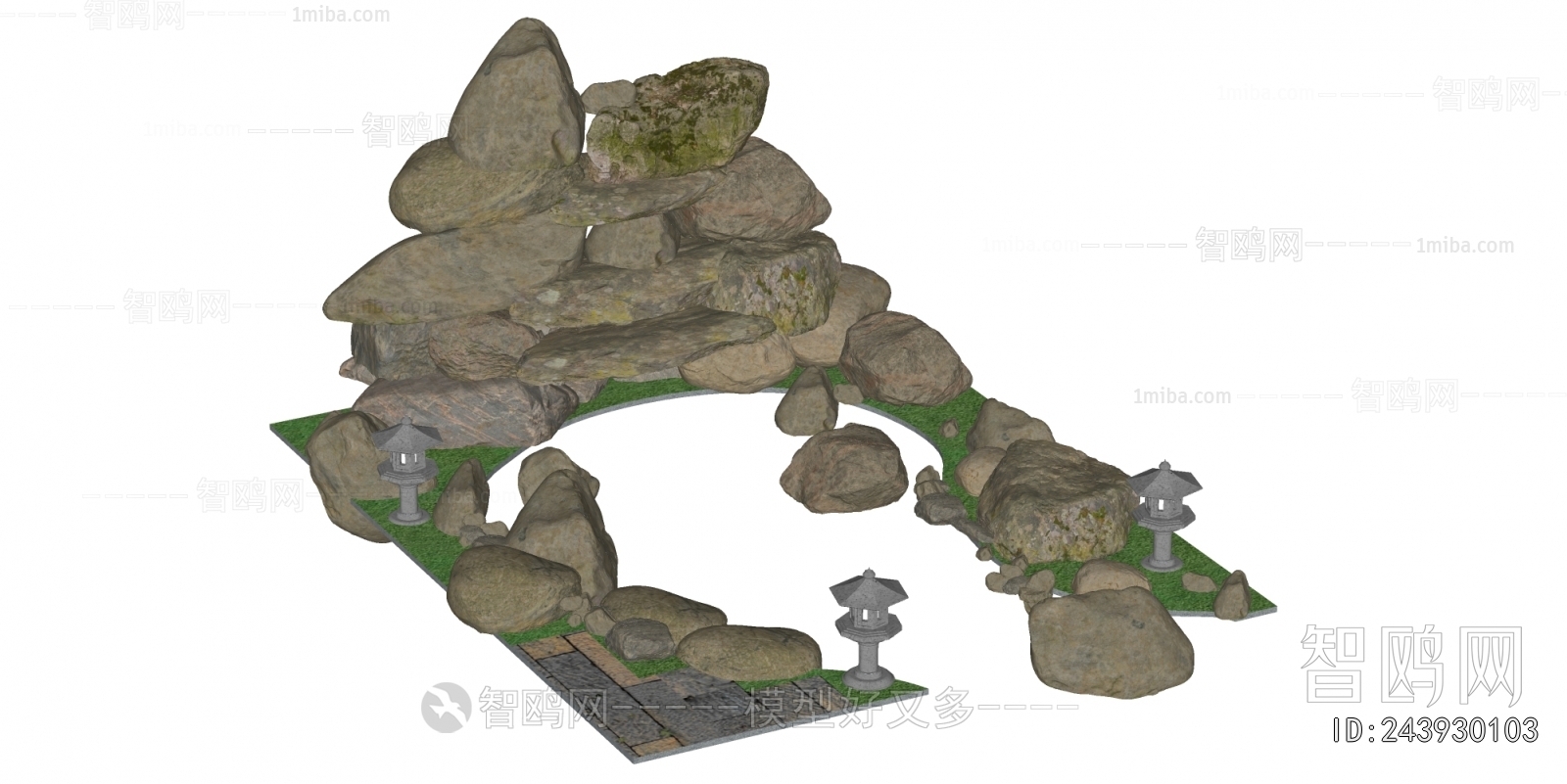 New Chinese Style Stone