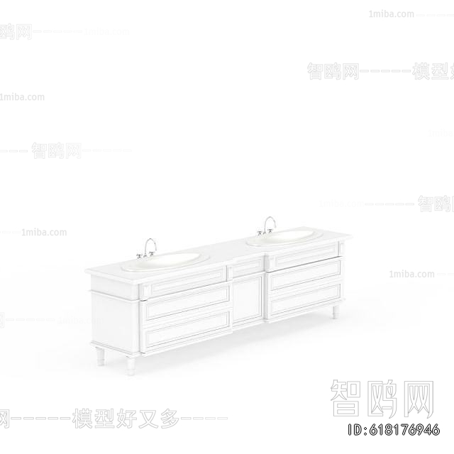 European Style Bathroom Cabinet