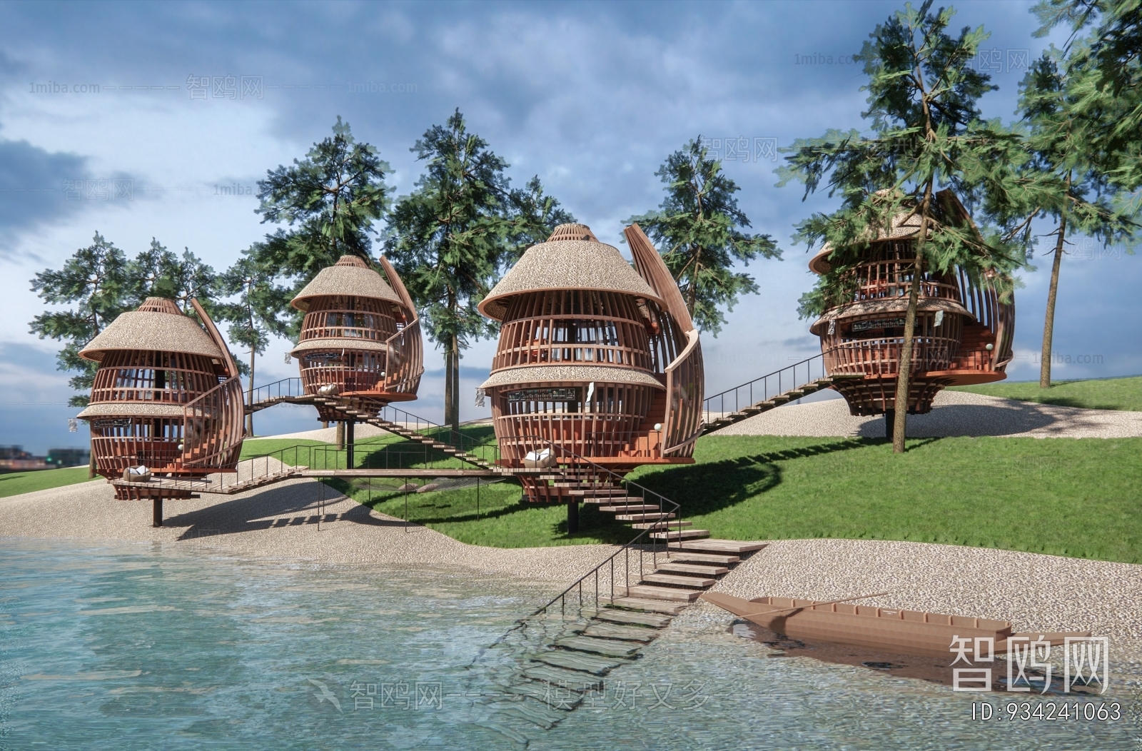 Modern Appearance Of Commercial Building