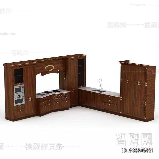 European Style Kitchen Cabinet