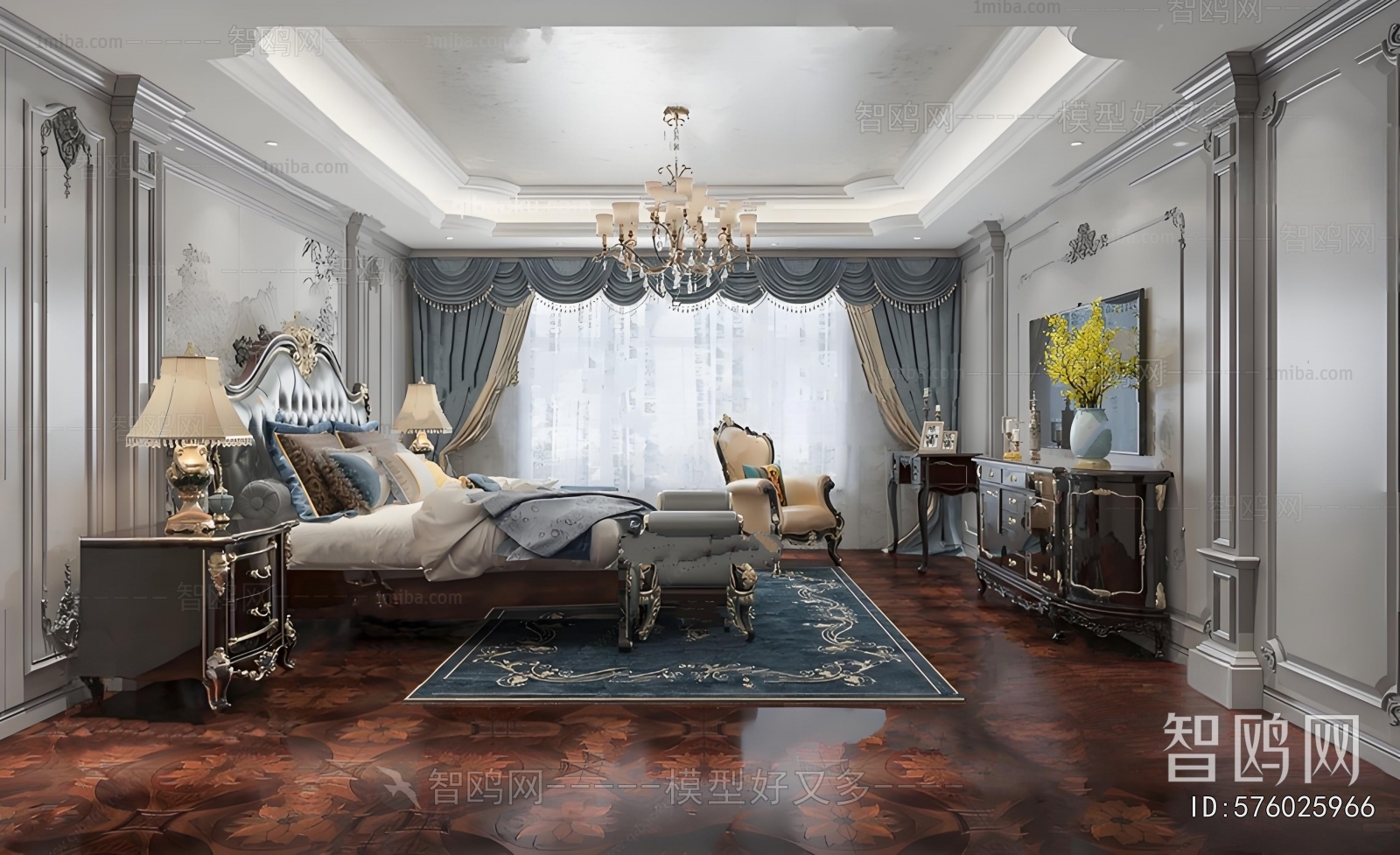 European Style Bedroom