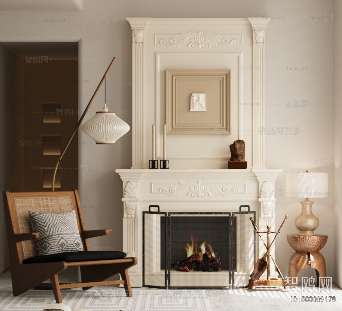 European Style Fireplace