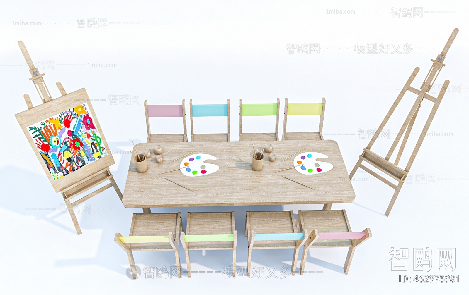 Modern Children's Table/chair