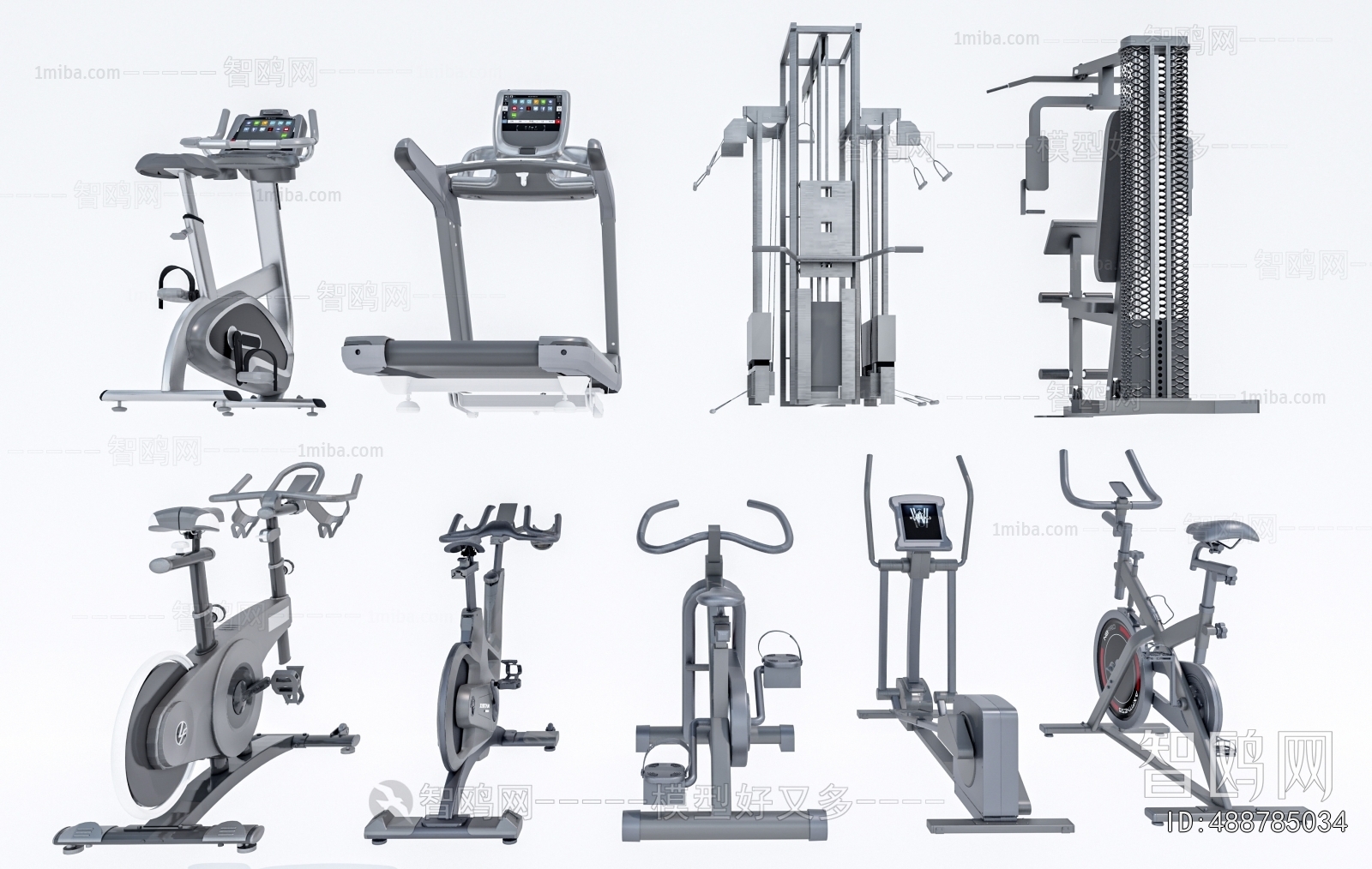 Modern Fitness Equipment