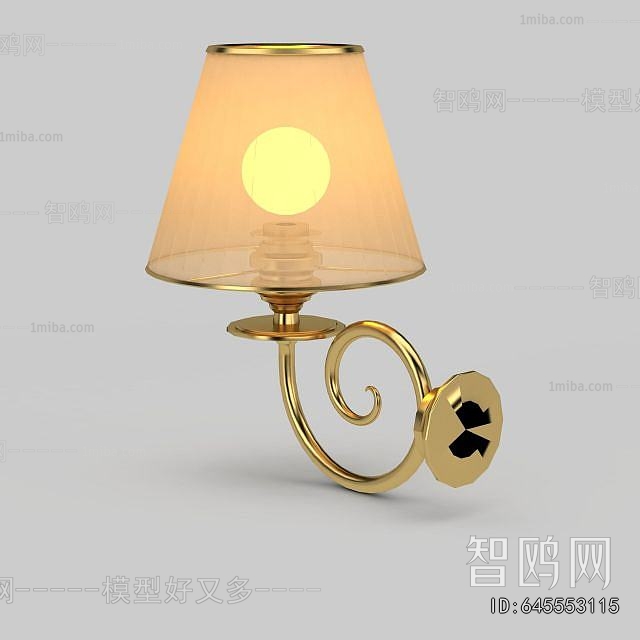Simple European Style Wall Lamp