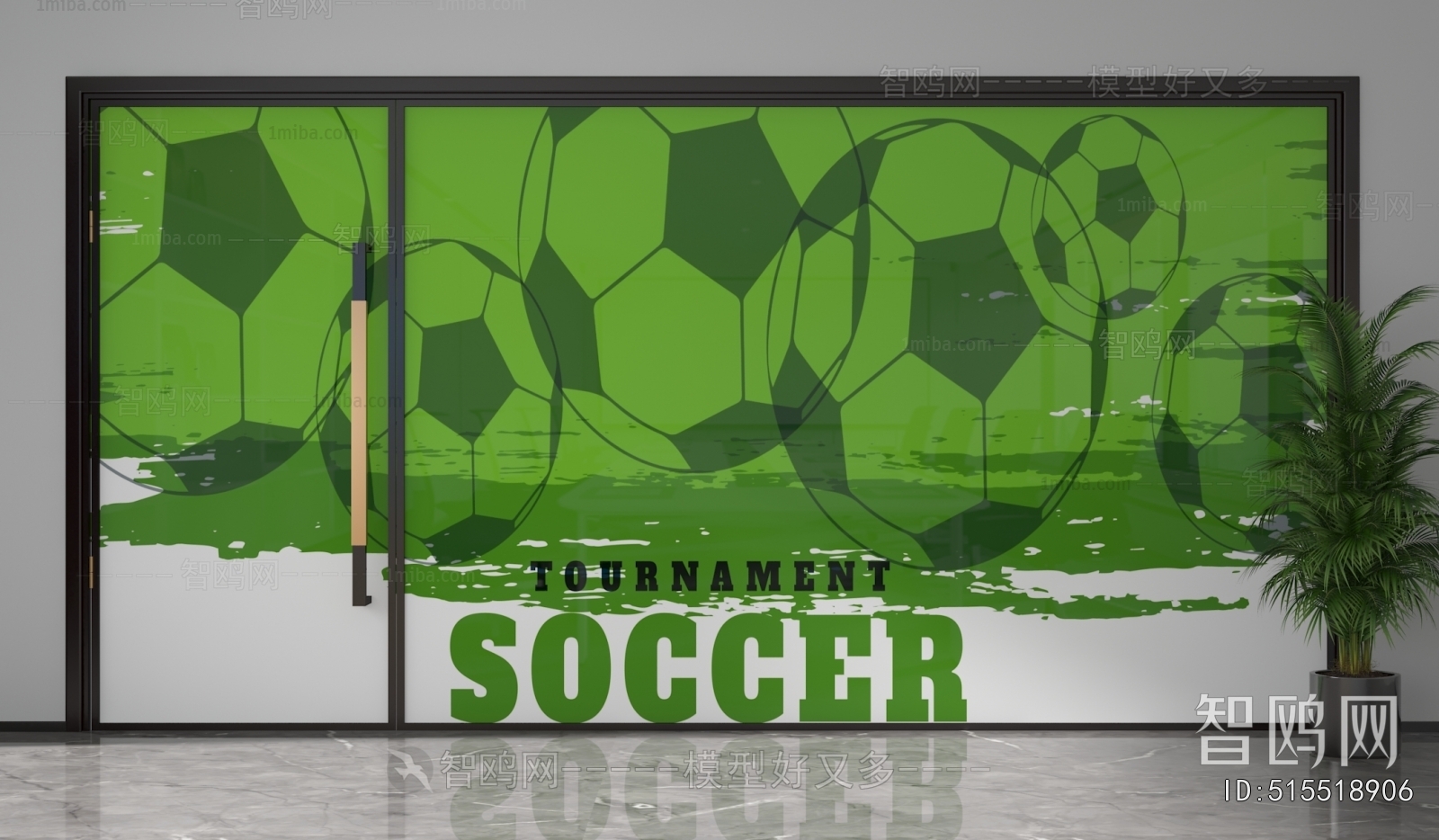 Modern Glass Screen Partition