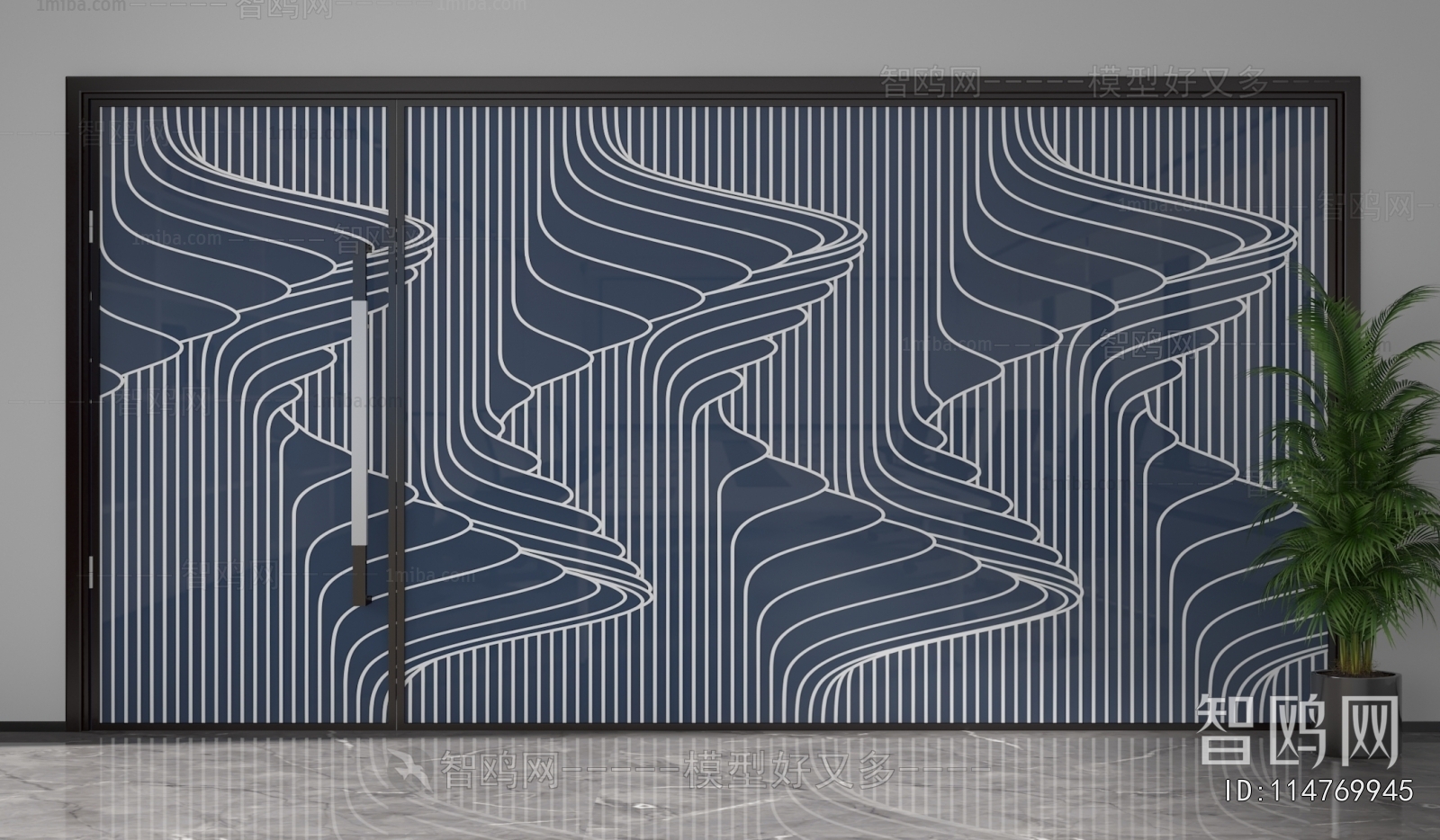 Modern Glass Screen Partition