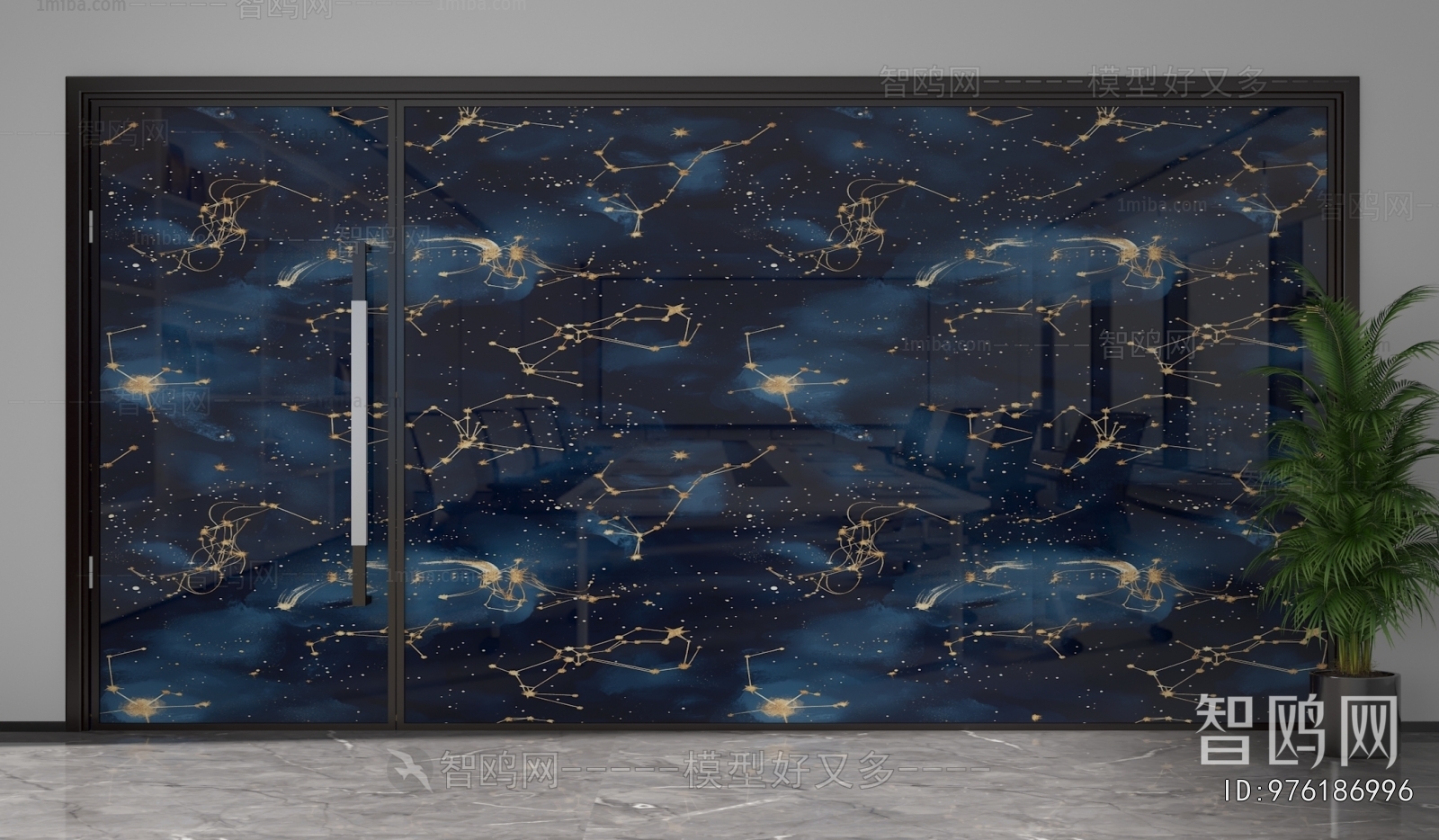 Modern Glass Screen Partition