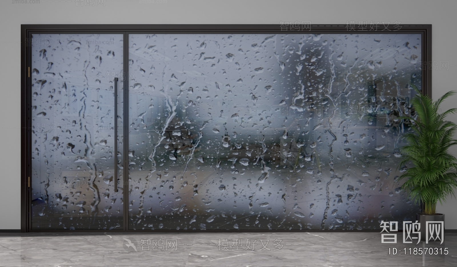 Modern Glass Screen Partition