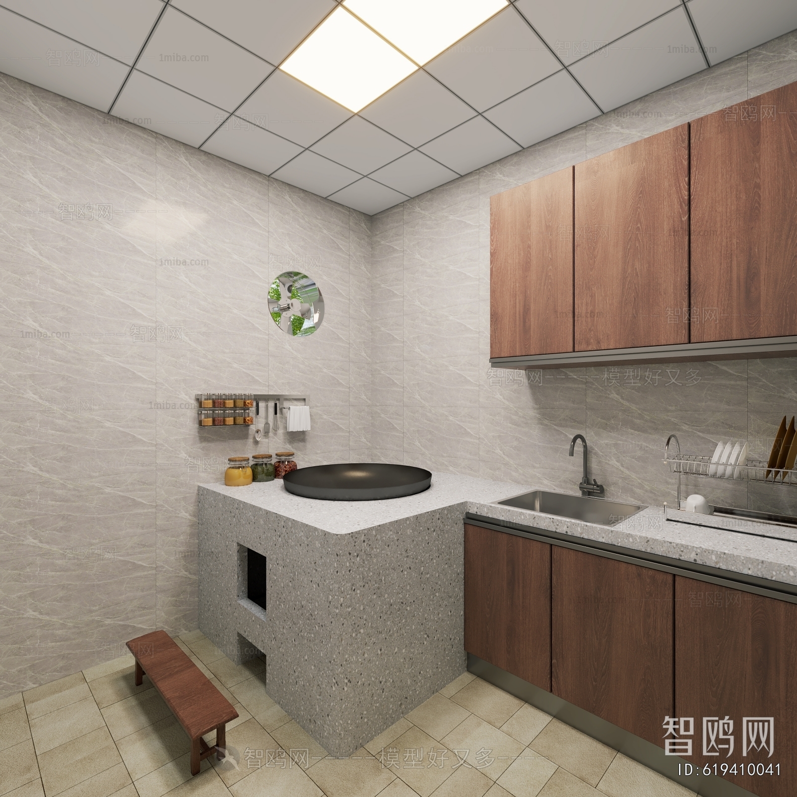 Modern The Kitchen