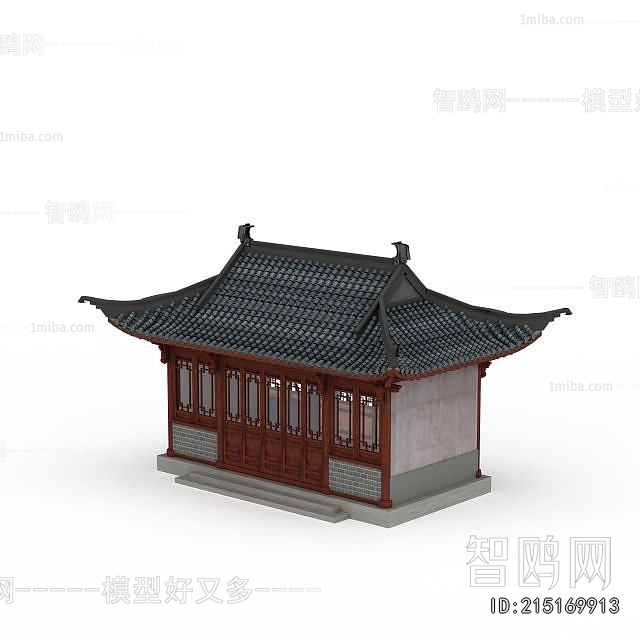 Chinese Style Ancient Architectural Buildings