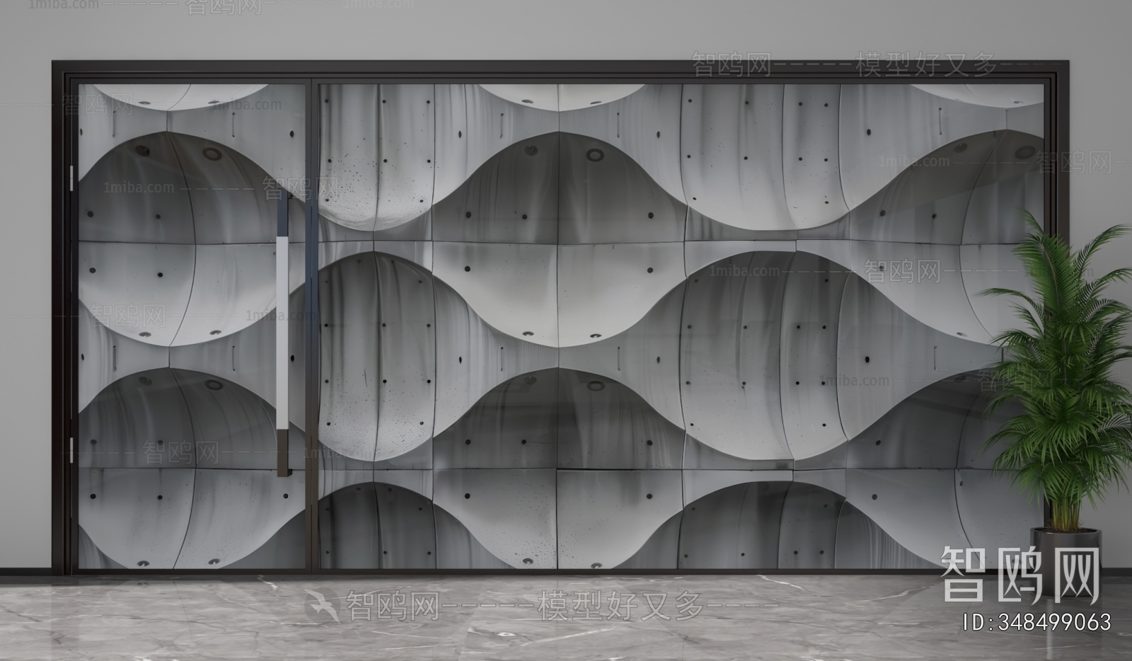 Modern Glass Screen Partition