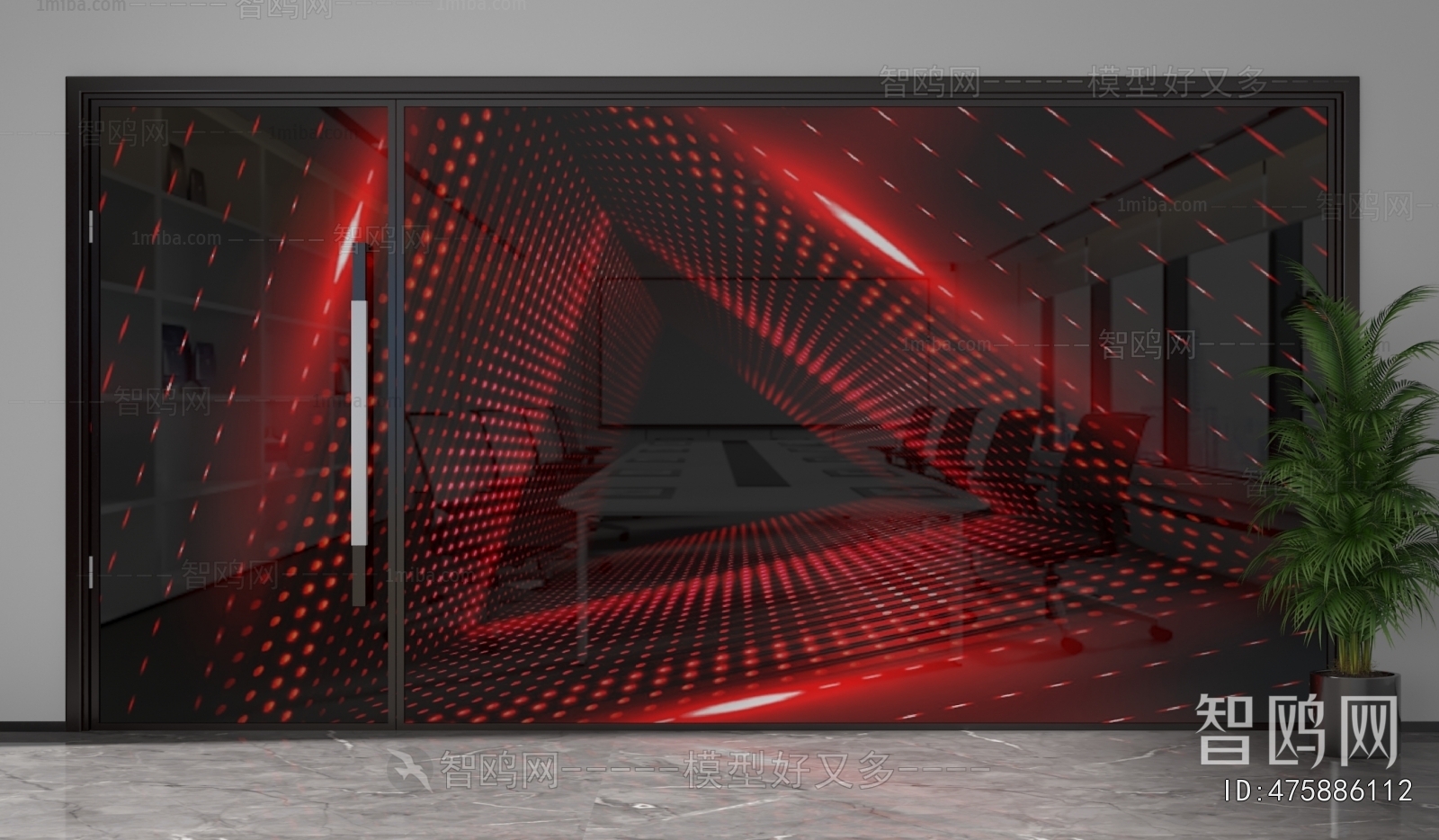 Modern Glass Screen Partition