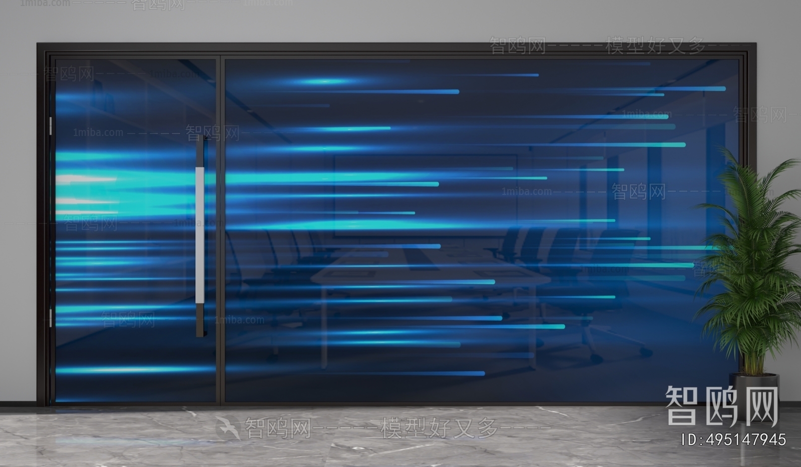 Modern Glass Screen Partition