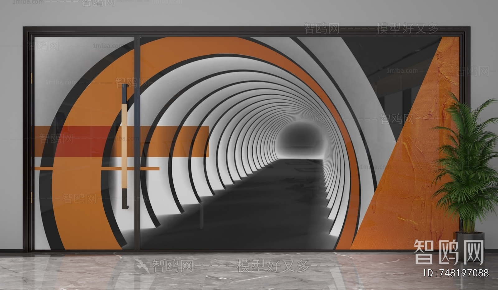 Modern Glass Screen Partition