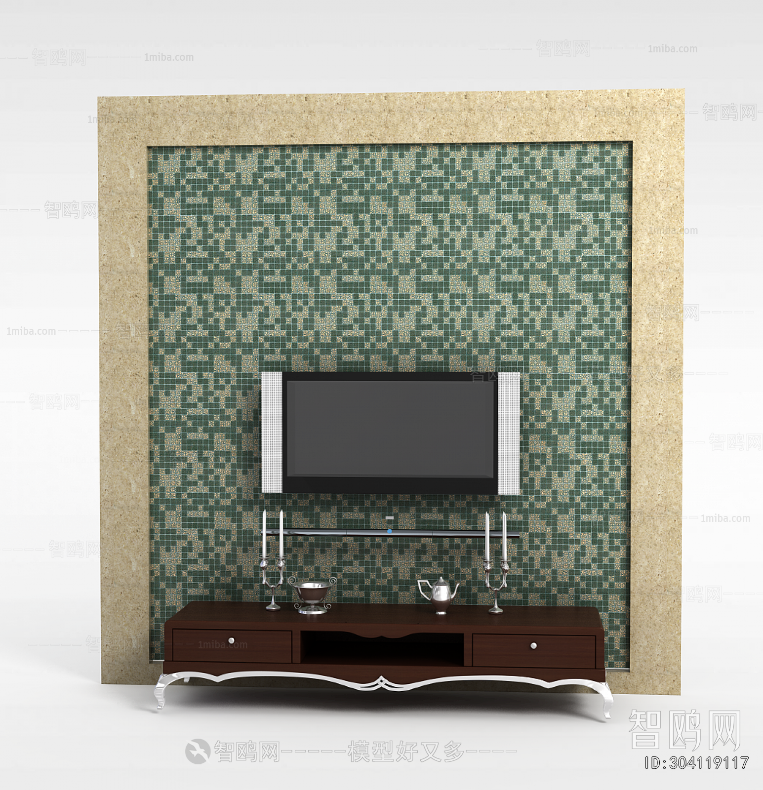 European Style TV Cabinet