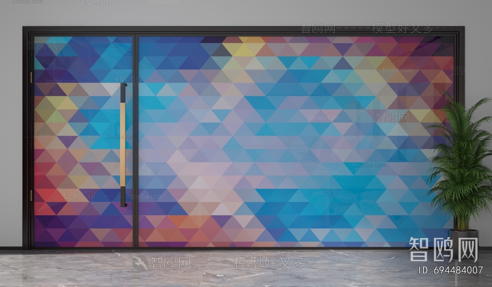 Modern Glass Screen Partition