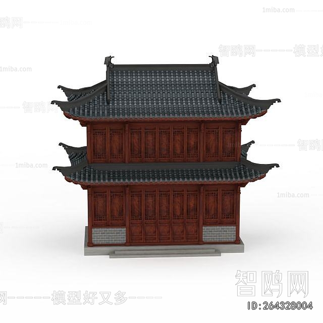 Chinese Style Ancient Architectural Buildings