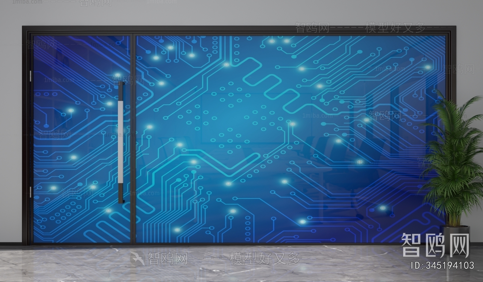 Modern Glass Screen Partition