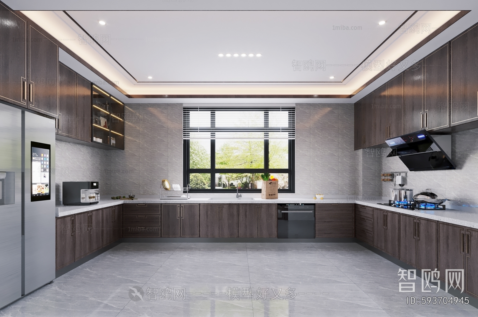 New Chinese Style The Kitchen