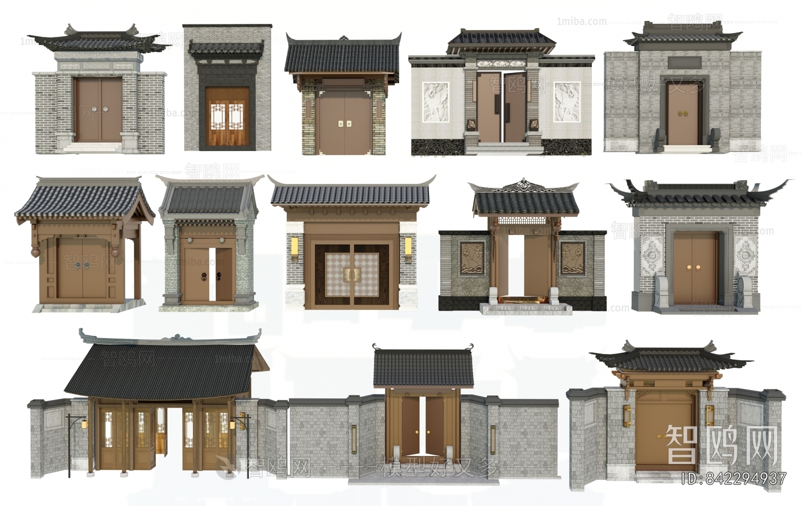 Chinese Style Facade Element
