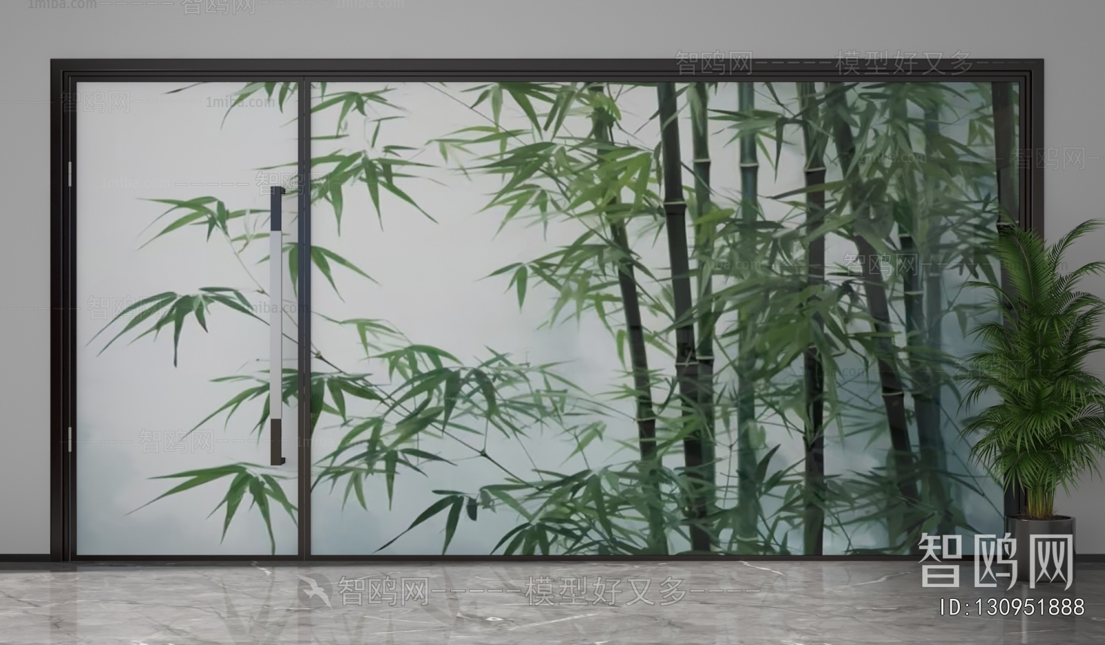 Modern Glass Screen Partition