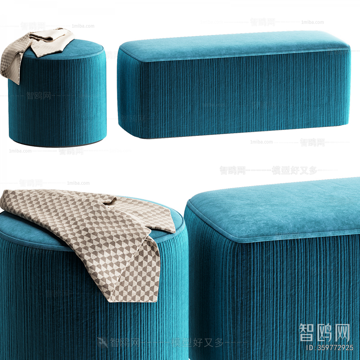 Modern Sofa Stool