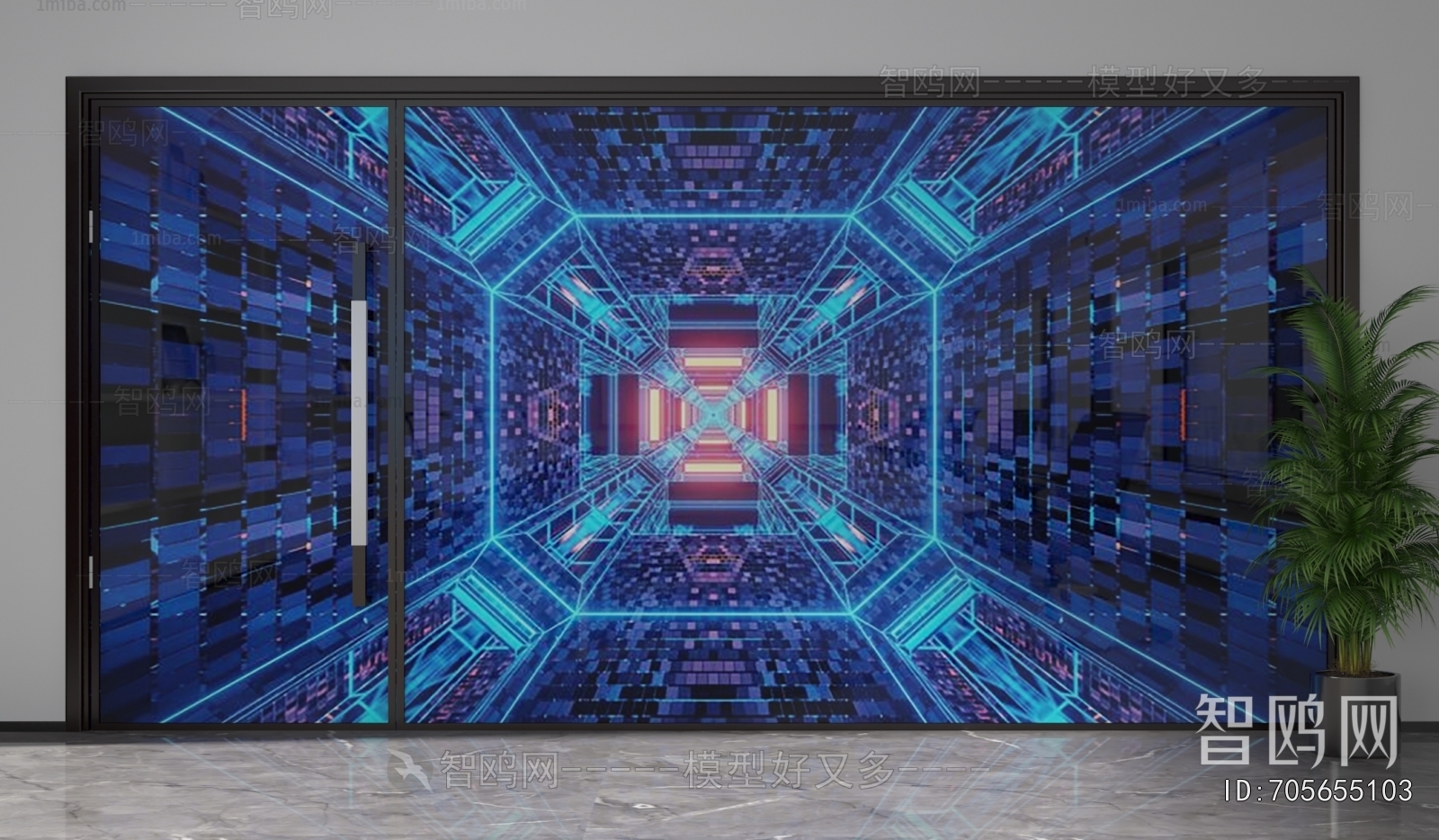 Modern Glass Screen Partition