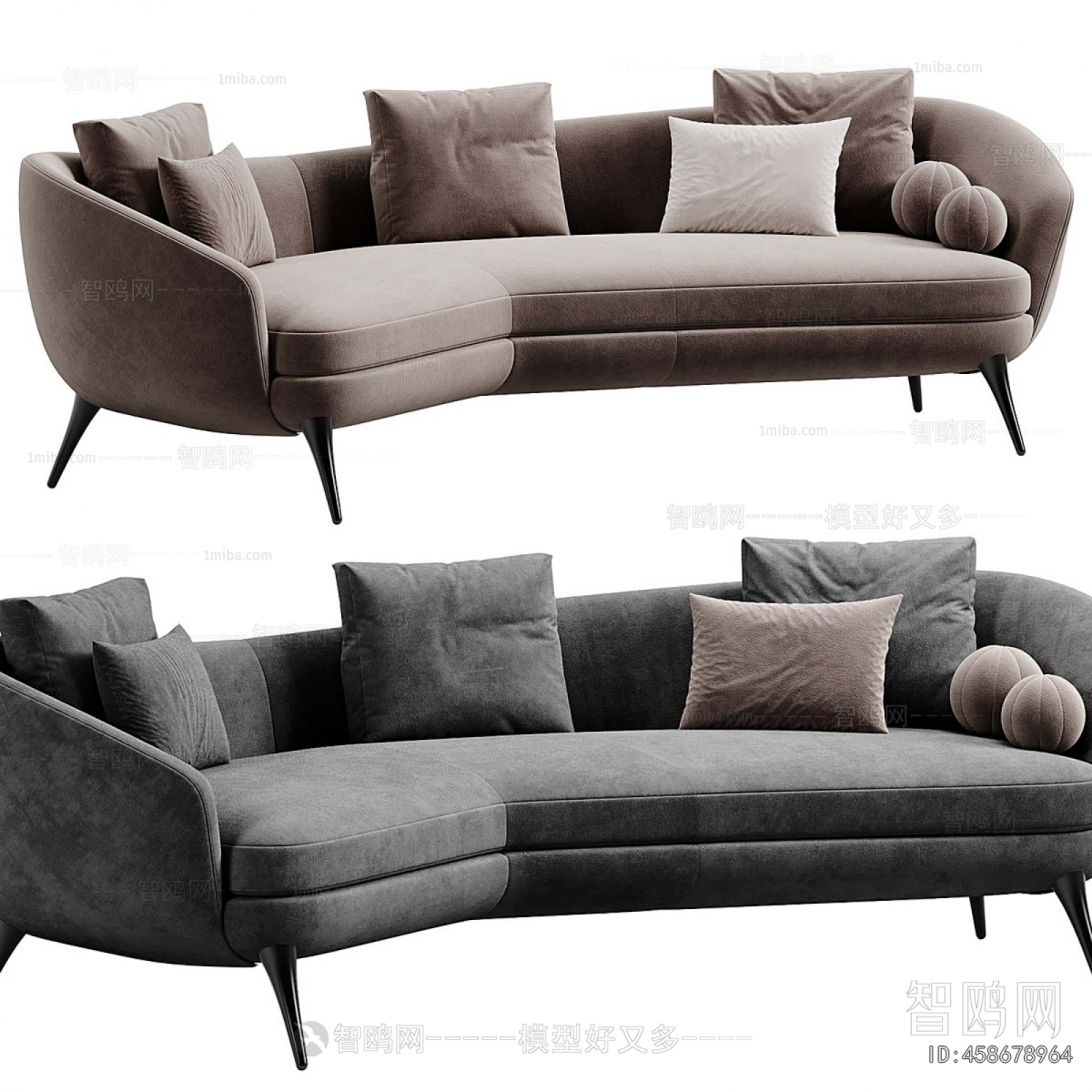 Modern Shaped Sofa