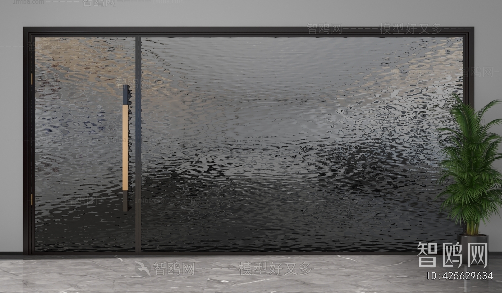 Modern Glass Screen Partition