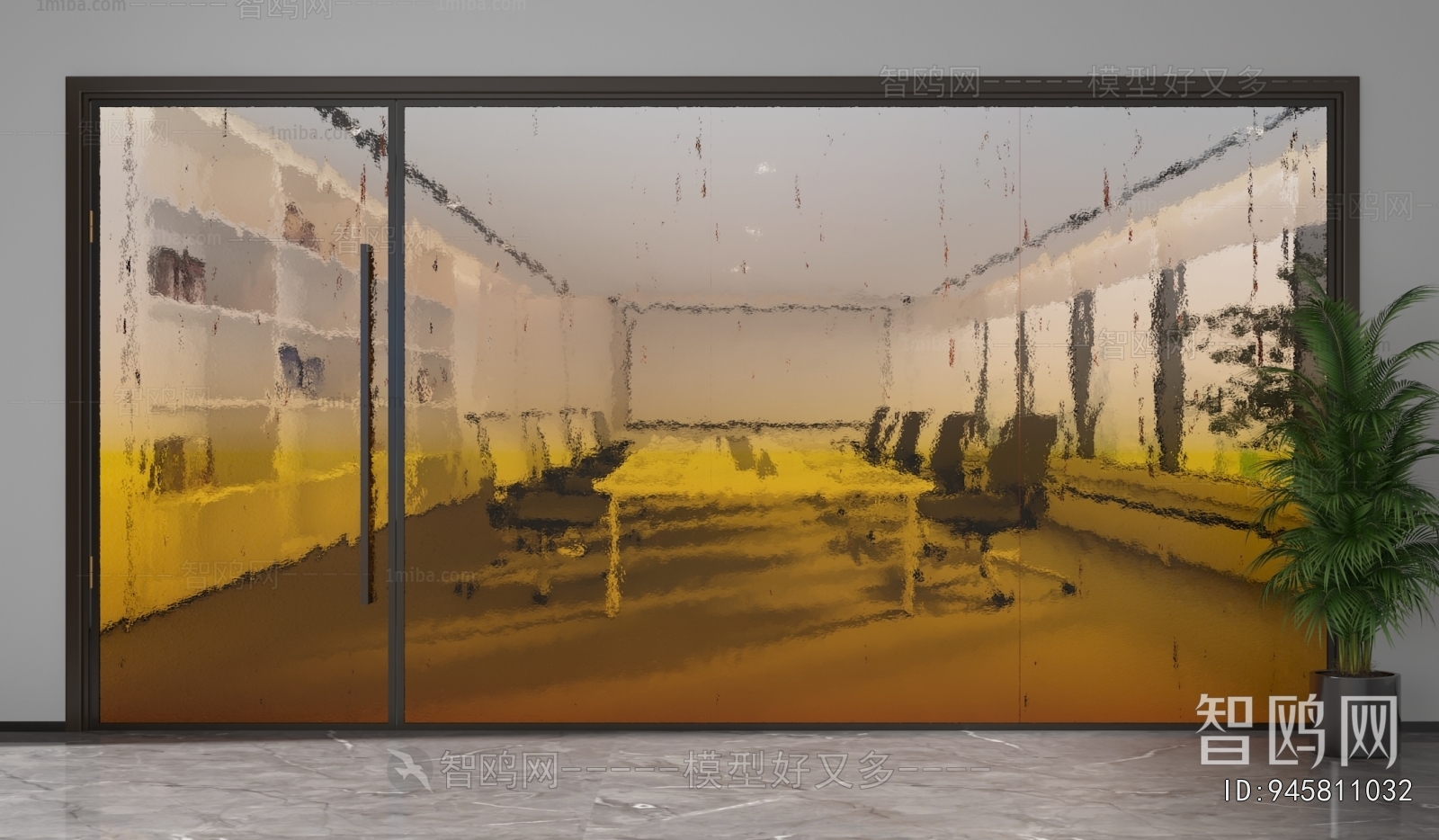 Modern Glass Screen Partition